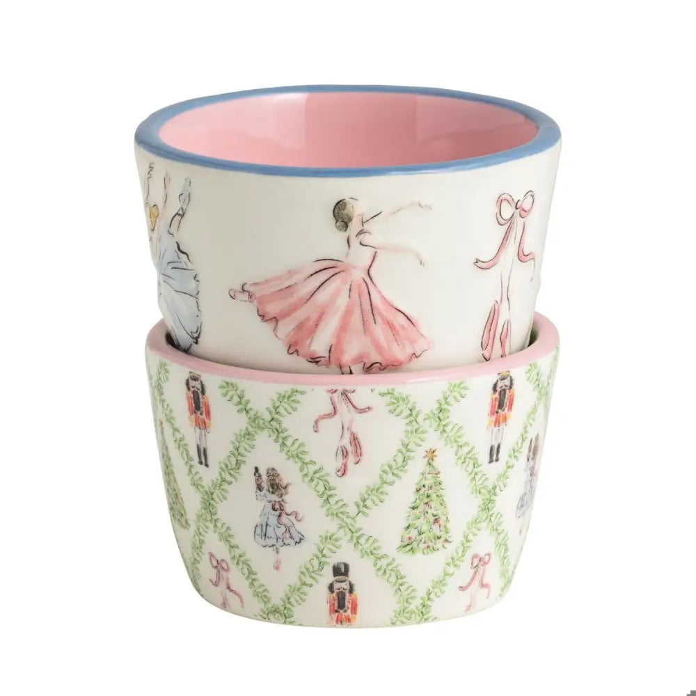 Ballerina Nutcracker Tidbit Set - Tidbit Dishes