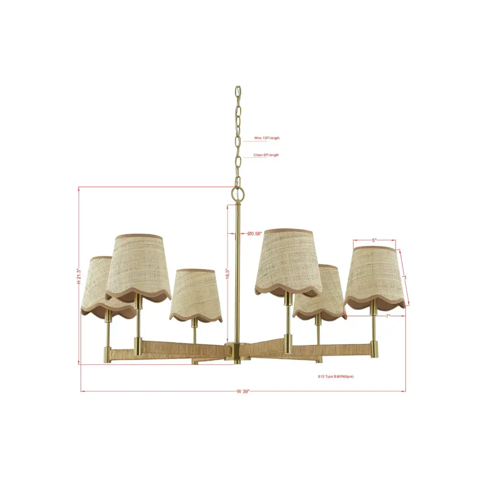 Beck Chandelier - Chandelier