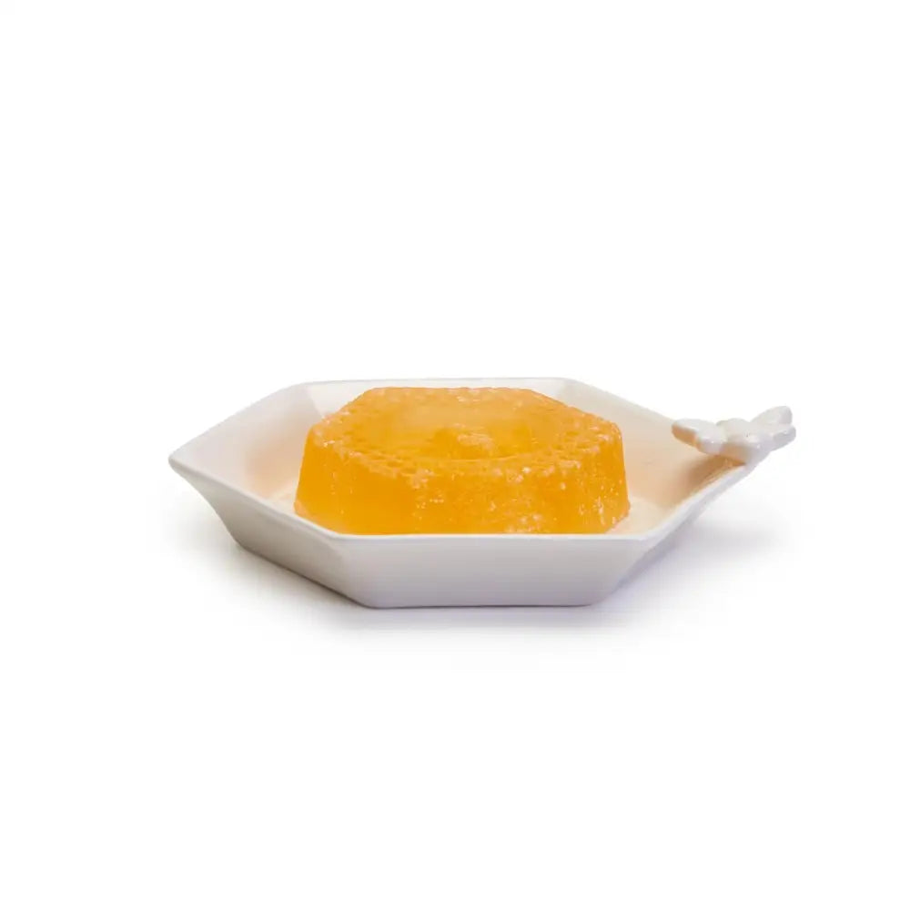 Bee Clean Honey Soap w/ Soap Dish - Gifts