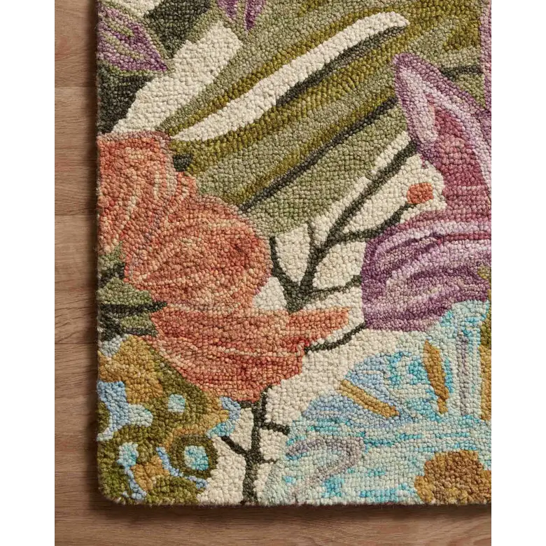 Belladonna Floral Area Rug - Area Rug