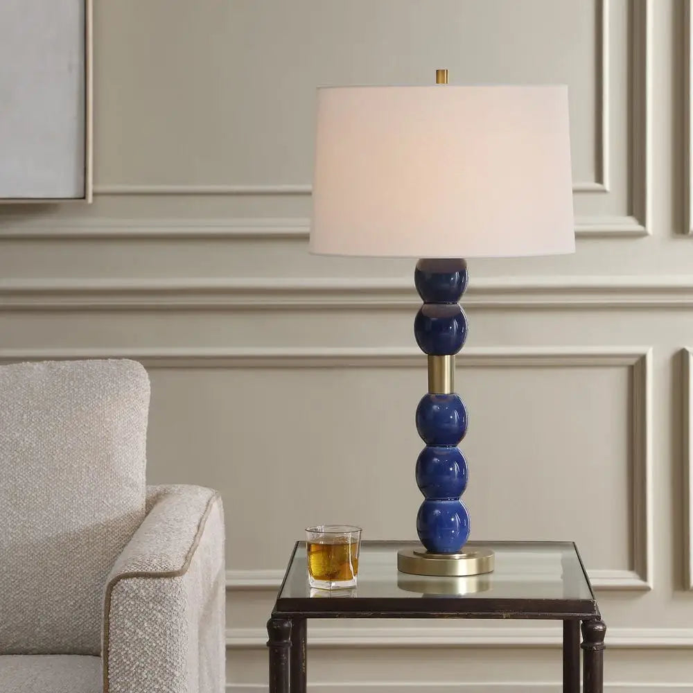 Bellore Blue Table Lamp - Buffet Lamp