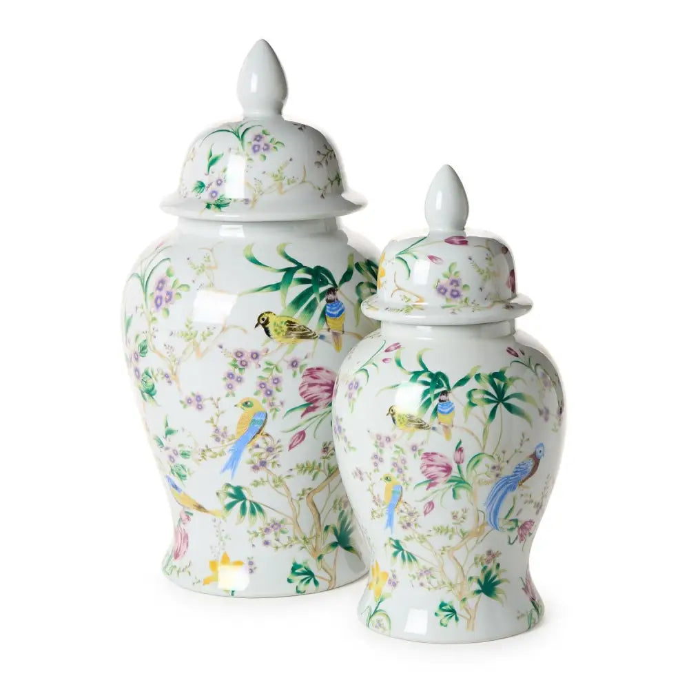 Bird & Blossom Chinoiserie - Small - Jar