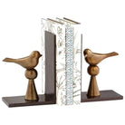 Birds and Books Bookends - Bookends