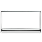 Black Console Table - Furniture