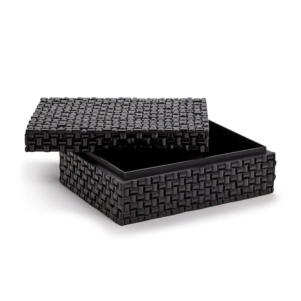 BLACK DECORATIVE BOX - DECOR