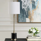 Black & Gold Table Lamp - Lamp