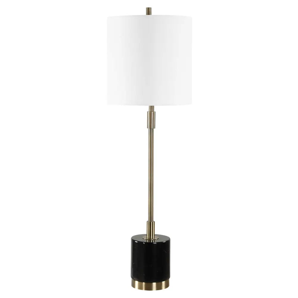 Black & Gold Table Lamp - Lamp