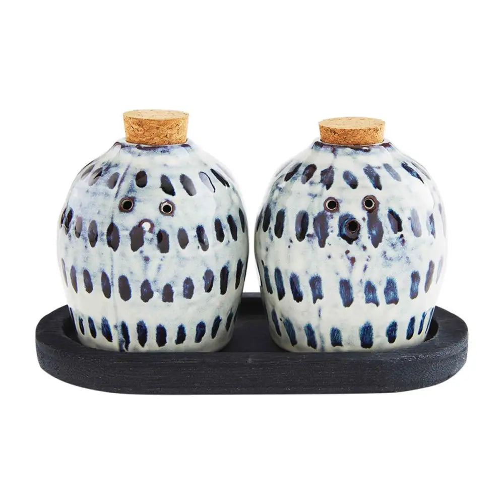 BLK REACTIVE SALT PEPPER SET - Salt n Pepper