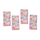 Blooms Set of 4 Floral Pattern Napkins - Gifts