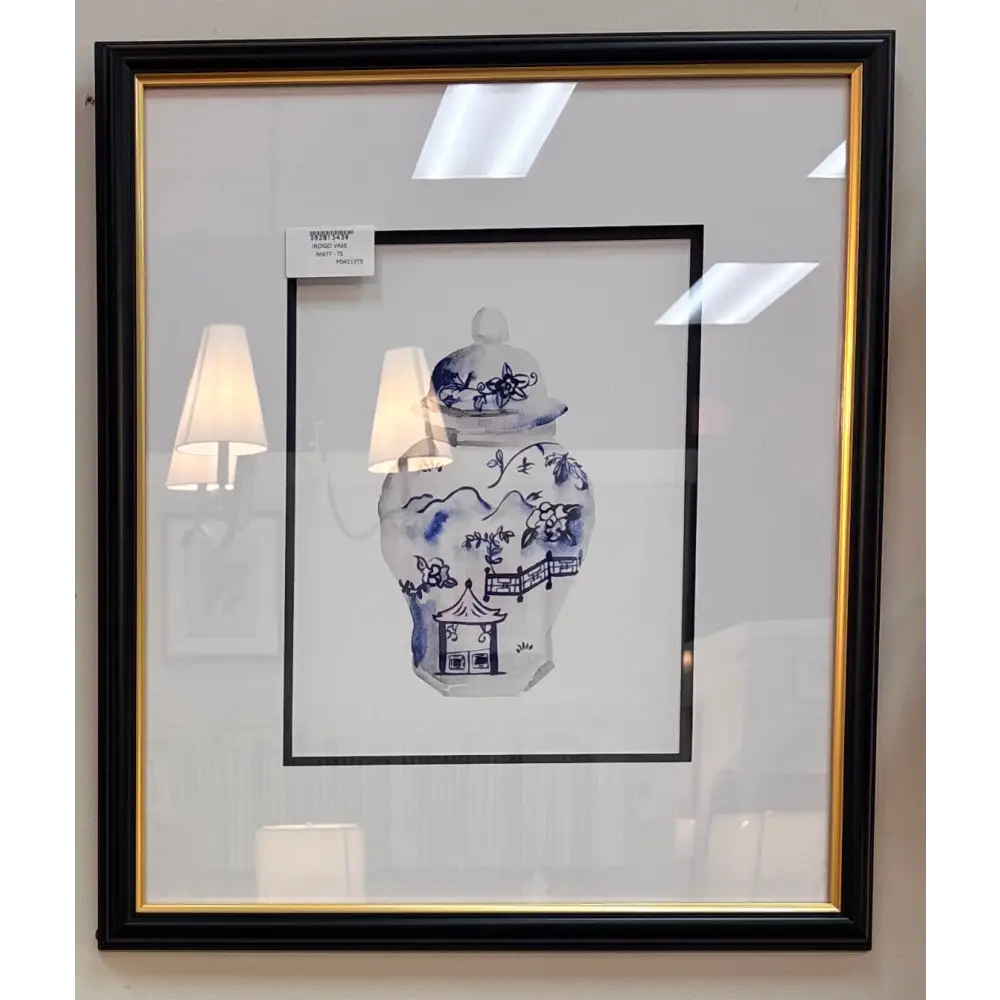 Blue and White Jar - 2 - Artwork