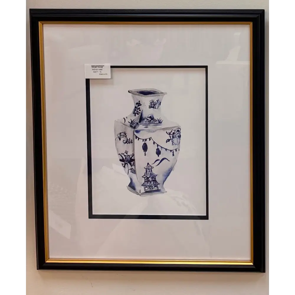 Blue and White Jar - 3 - Artwork