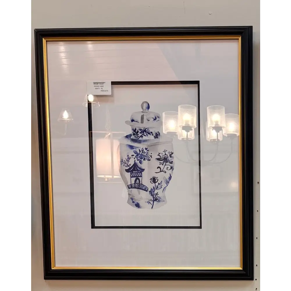 Blue and White Jar - 4 - Artwork