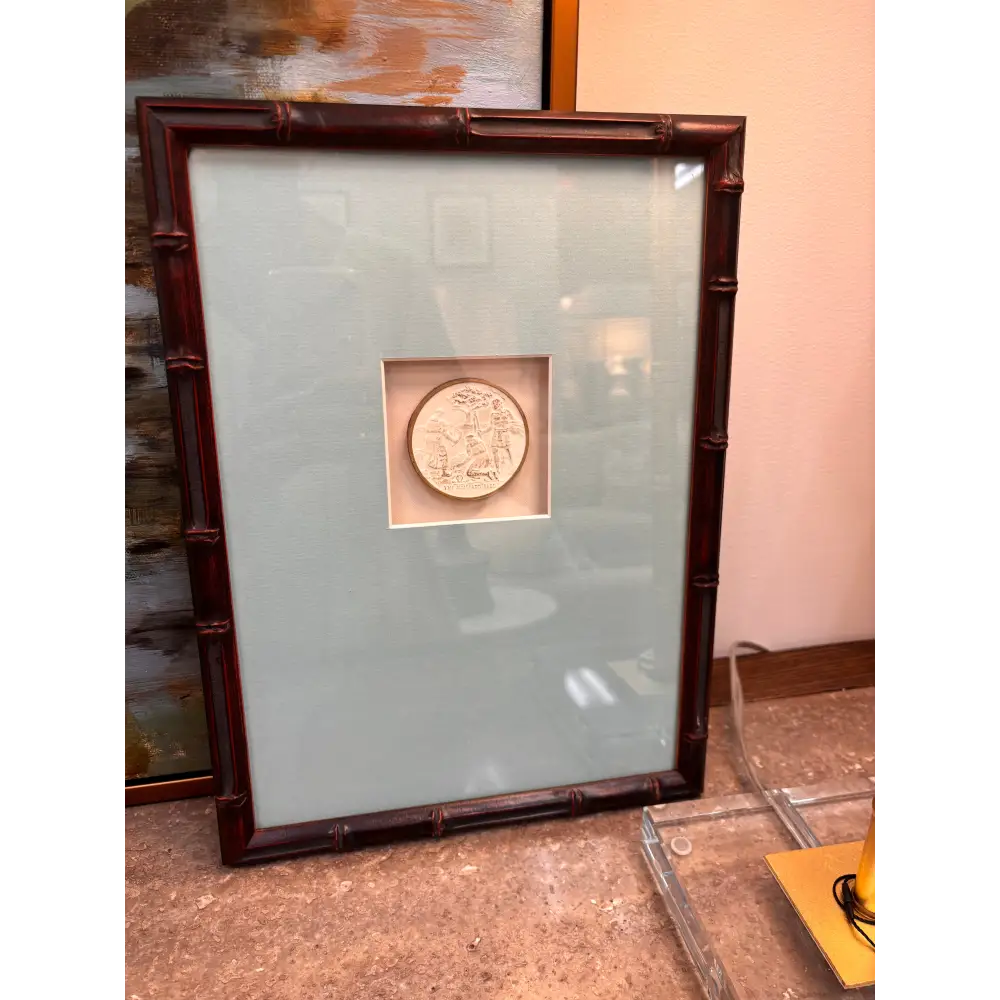 Blue Intaglio - Wall decor