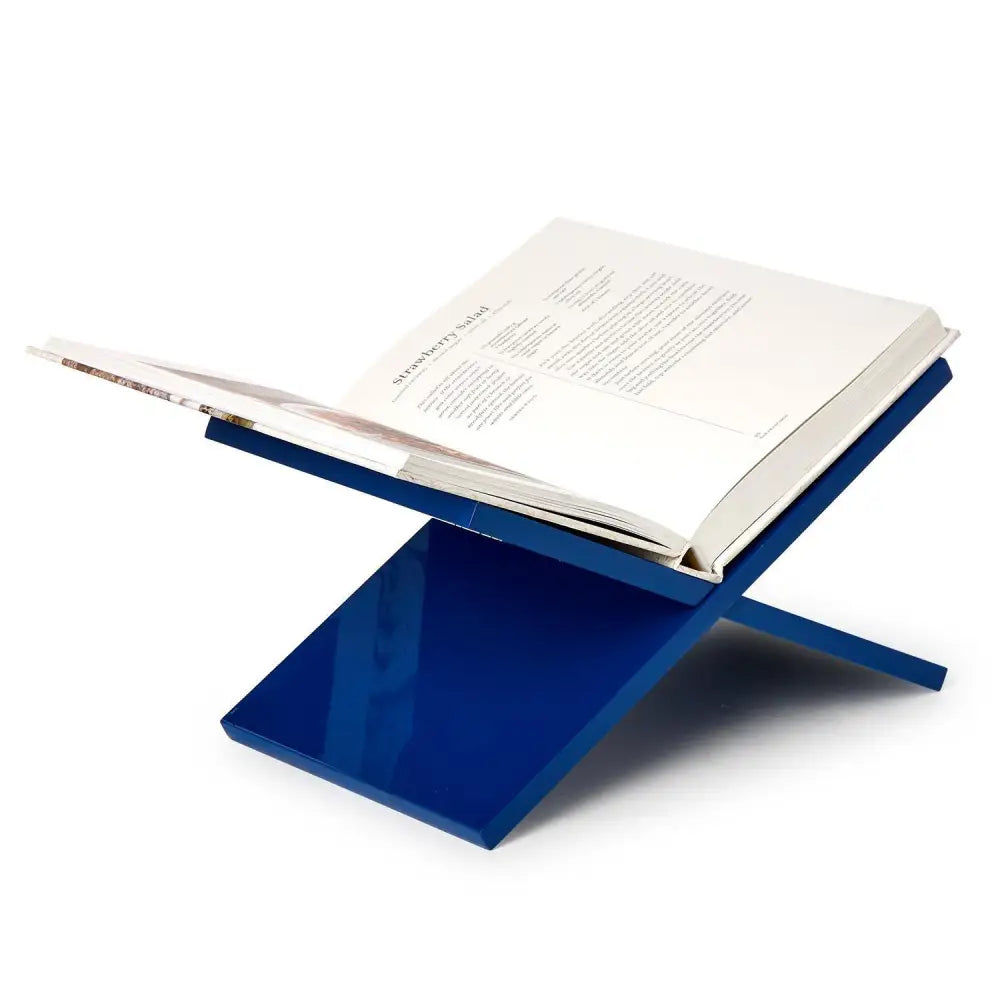 Blue Laquered Book Stand - Book Stand