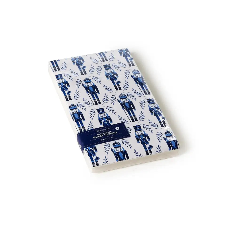 BLUE NUTCRACKER PAPER DINNER NAPKIN - CHRISTMAS