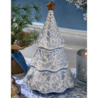 Blue & White Christmas Tree - Christmas Decor