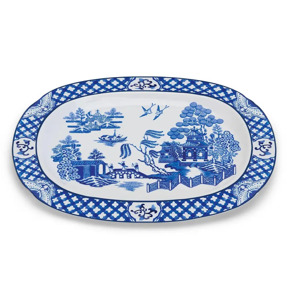 Blue Willow Serving Platter - Accessories