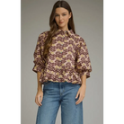 Blush Puff Sleeve Top - Blouse