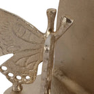 Bookends Set of 2 - Gold Metal Decorative Butterfly 6 in.