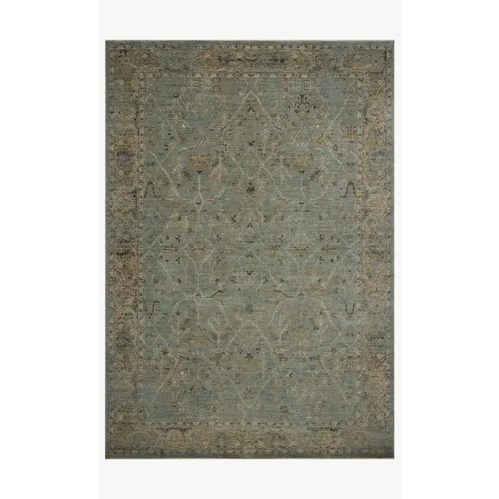 Briar - Aqua/Olive - Area Rugs