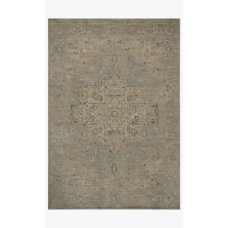Briar Rug - Sky/Moss - Sample - Area Rugs