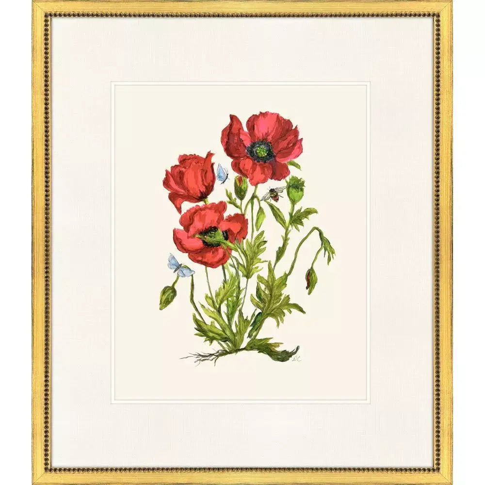 Bright Colorful Botanical Art - III-4 - Artwork