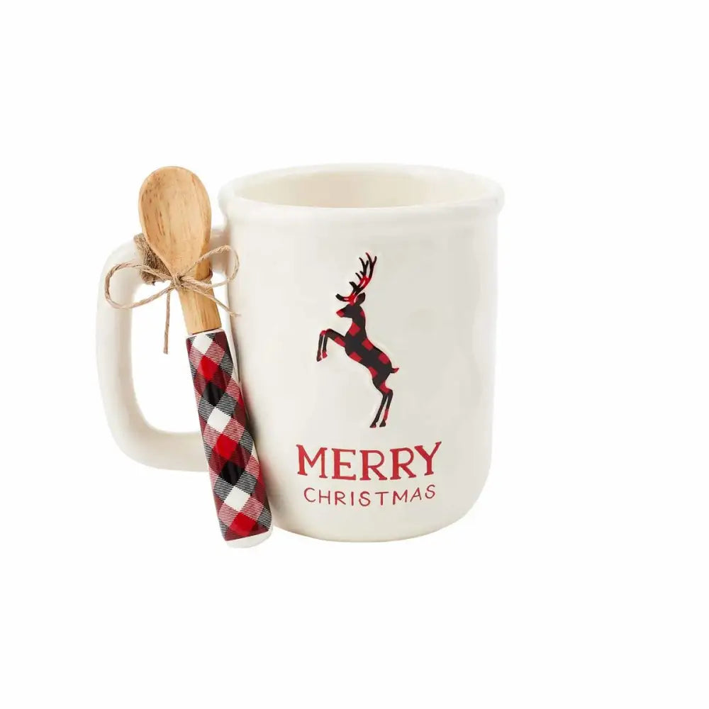 Buffalo Check Mug - Christmas