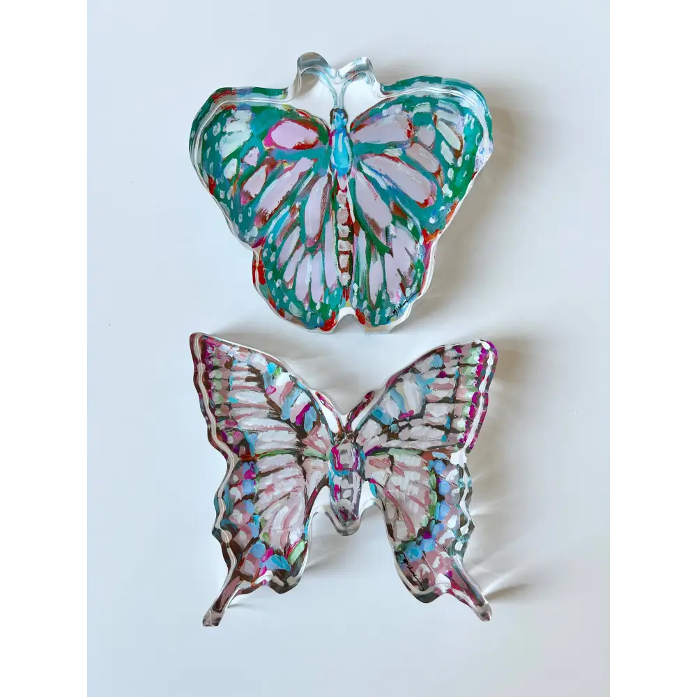 ’Butterfly I’ acrylic shelfie - Large