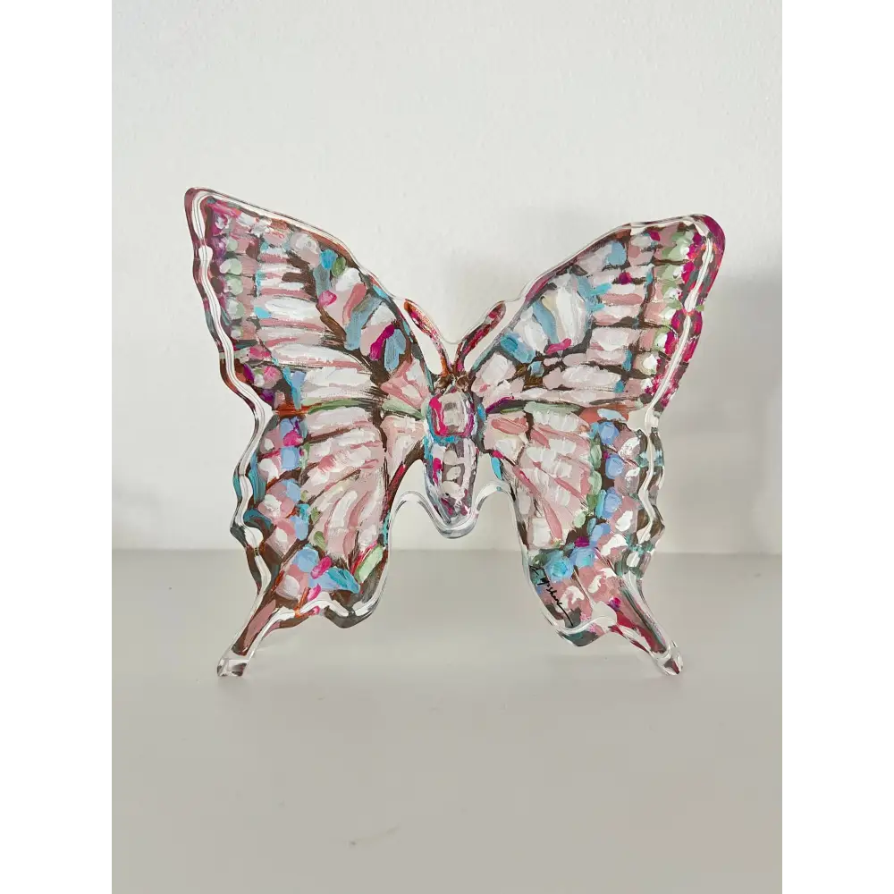 ’Butterfly I’ acrylic shelfie - Large