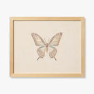 Butterfly Prints - Butterfly Beige - Artwork