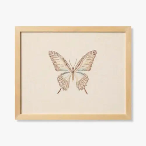 Butterfly Prints - Butterfly Beige - Artwork