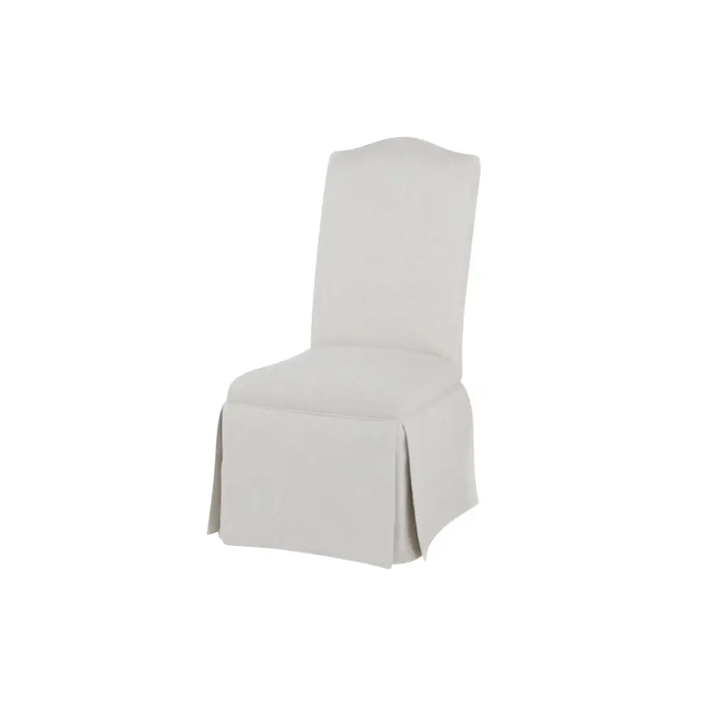 BUTTON BACK DINING CHAIR - WILEY SNOW - DINING CHAIR