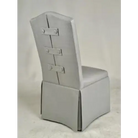 BUTTON BACK DINING CHAIR - WILEY SNOW - DINING CHAIR