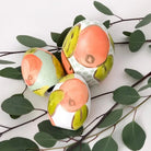 Large Oranges Ceramic Egg