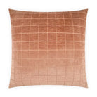 Camden Check Throw Pillow - Salmon - Throw Pillow