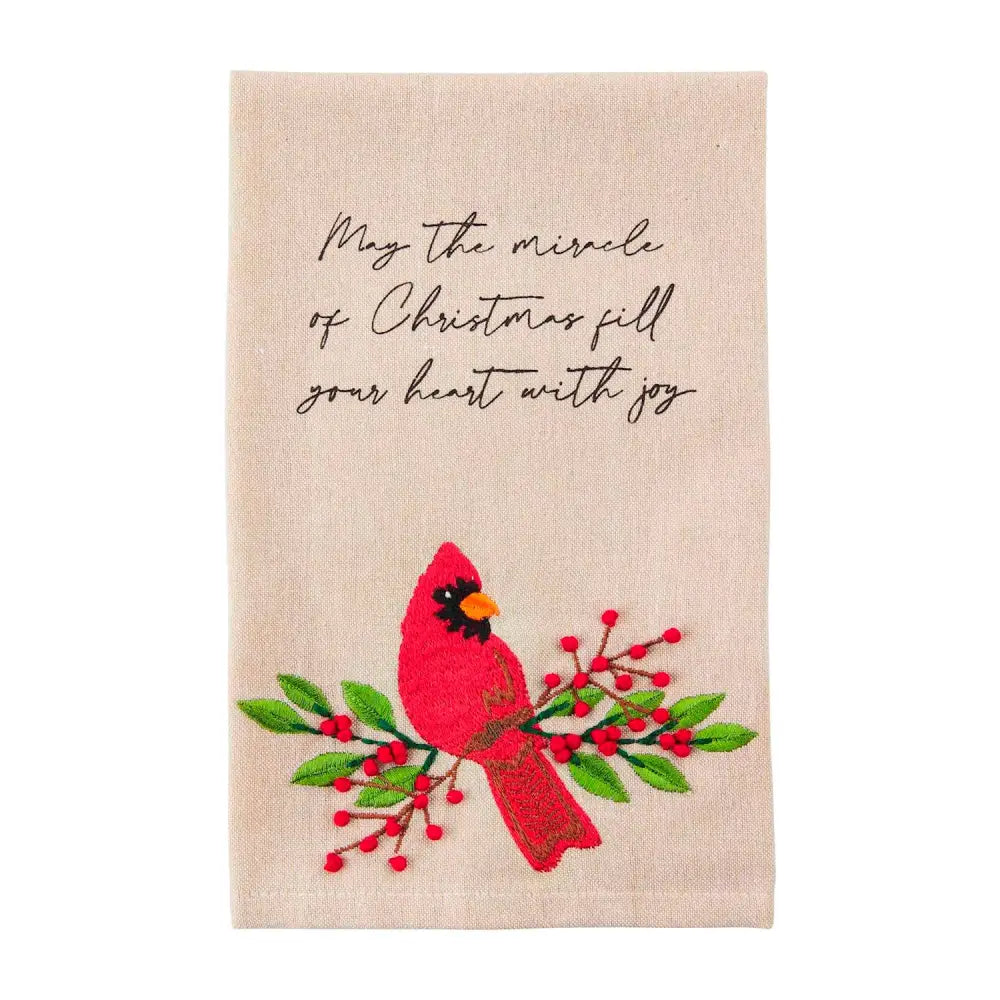 Cardinal French Knot - Christmas