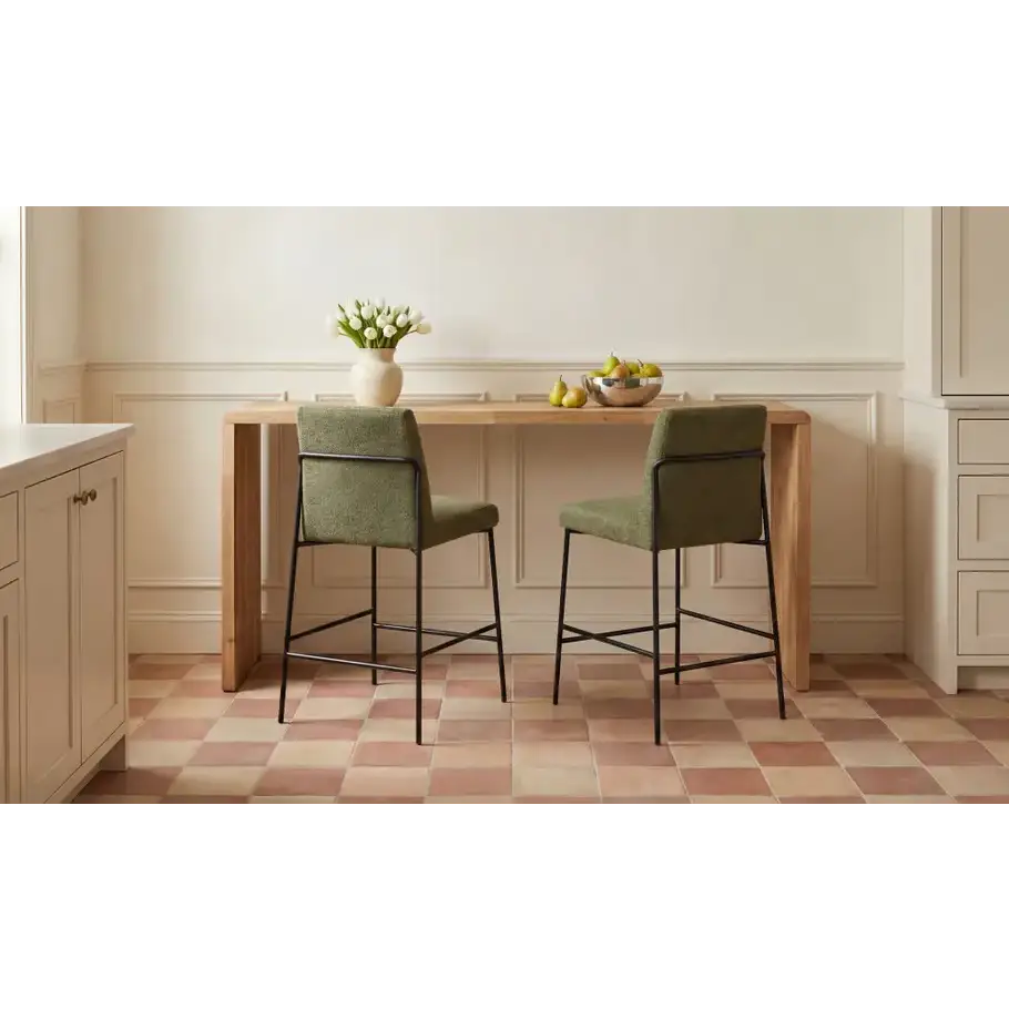 Carrie Counter Table Natural - Console Table