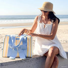 Case-Mate Cabana Stripe Bow Jelly Tote Bag - Tote