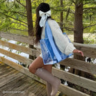 Case-Mate Carolina Blue Crochet Wave Jelly Tote Bag
