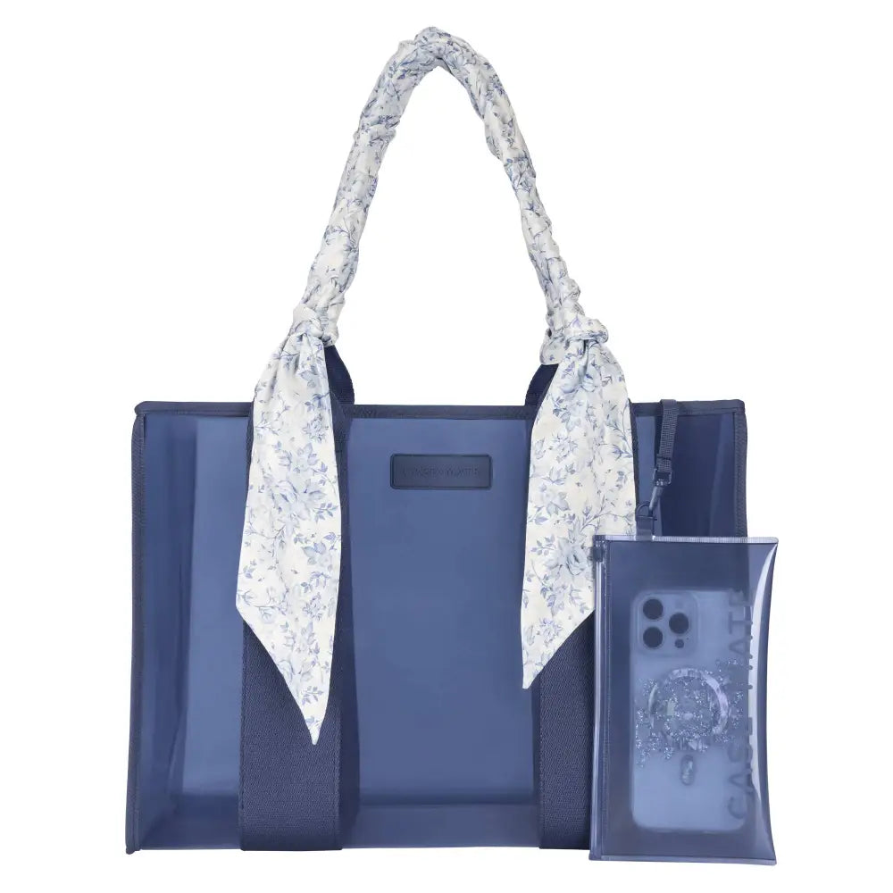 Case-Mate Something Navy Twilly Jelly Tote Bag - Tote