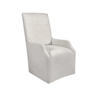 CASTERED ARM DINING CHAIR - ELEVATION CHAMPAGNE - DINING CHAIR