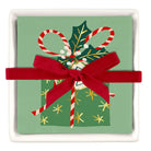 Ceramic Napkin Tray + Napkins - Present - christmas serveware