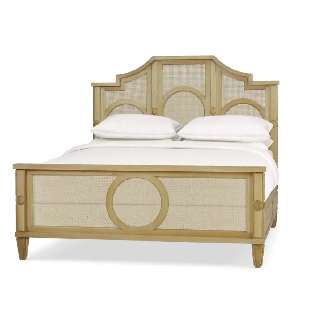 Chalfont Rattan Bed King - King Bed