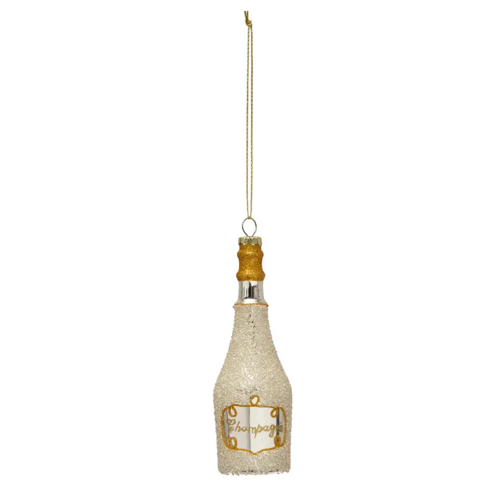 Champagne Bottle Ornament - Holidays