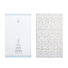 Cheers! Set of 2 Champagne Dish Towels - Blue - Dish Towel