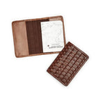 Chestnut Woven Leather Passport - Gifts