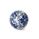 Chinoiserie Hand-Painted Blue and White Decorative Ball - 3 - spheres