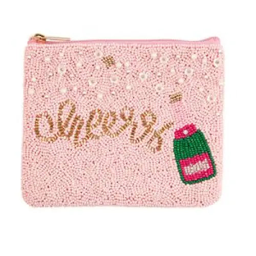 Christmas Beaded Case - CHEERS - CHRISTMAS