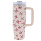 Christmas Candy 30 Oz. Tumbler With Straw and Handle - Christmas Cup