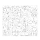 Christmas Cheer 20 Pc Coloring and Activity / Paper Placemats Book - Christmas